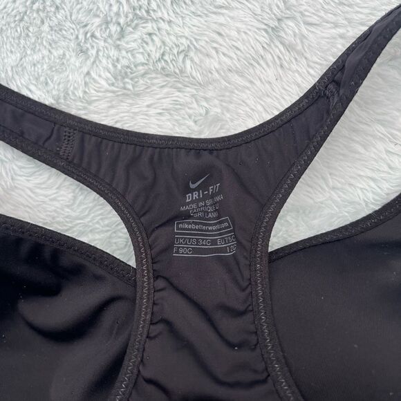 Nike Women's Training Pro Rival Sports Non Wire Bra, Black, 34C - Picture 4 of 6